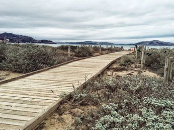 Scenic view of beach