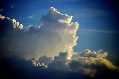 Low angle view of cloudscape