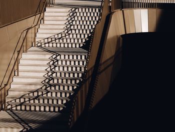 Reflections on staircase