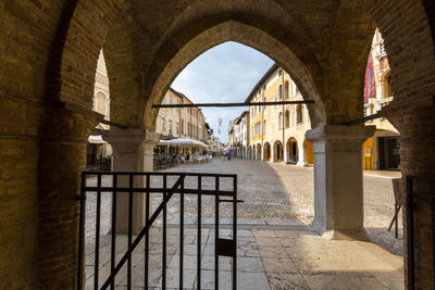 View of historical building