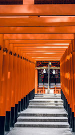 Corridor of building