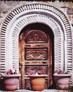 Interior of temple