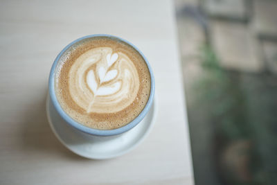 Close-up of coffee on table