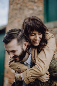 Portrait of young couple