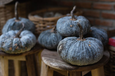 Close-up of fruits in basket