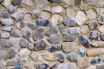 Full frame shot of stone wall