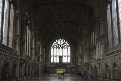 Interior of cathedral