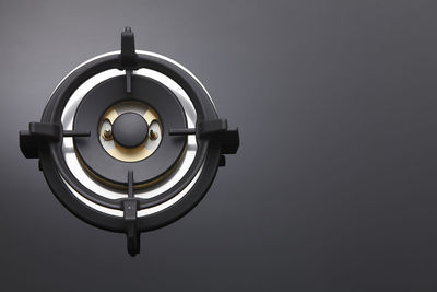 Close-up of stove burner