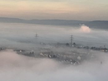 Aerial view of landscape