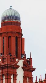 Low angle view of a building against sky