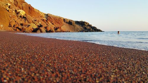 Scenic view of beach