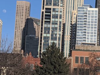 Low angle view of buildings against sky