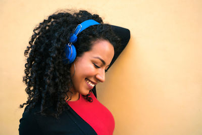 Portrait of a smiling young woman
