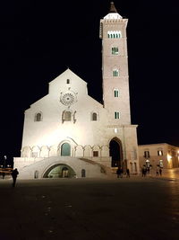 View of church at night