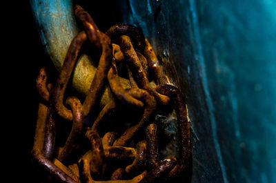 Close-up of rusty metal