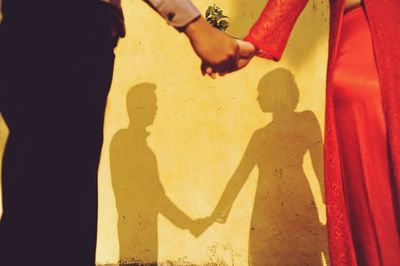 Woman in swimming pool