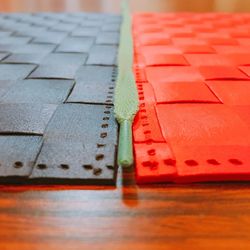 Close-up of red fabric
