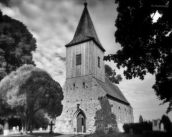 Low angle view of built structure