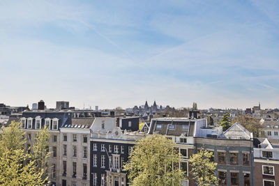 Cityscape against sky