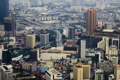 Aerial view of cityscape