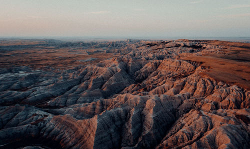 Aerial view of landscape