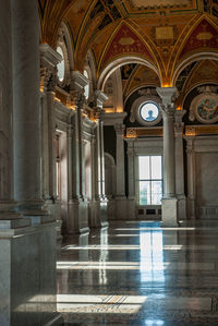 Interior of historic building