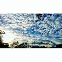 Scenic view of landscape against cloudy sky