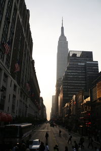Traffic on city street