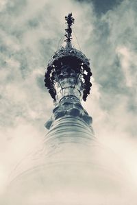 Low angle view of statue