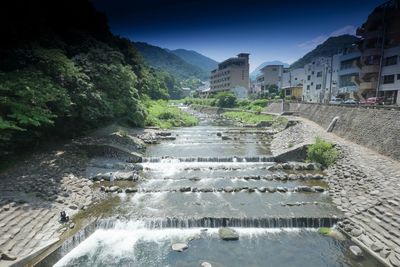 Built structure in water