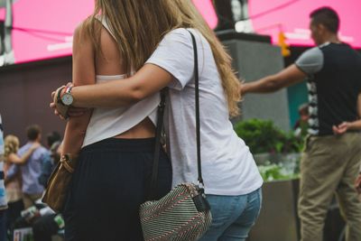 Close-up of young woman