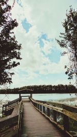 Scenic view of river against sky