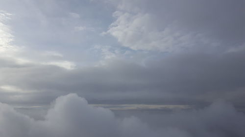 Scenic view of clouds in sky
