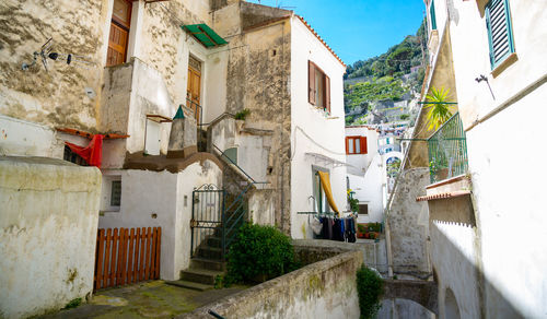 Street amidst buildings