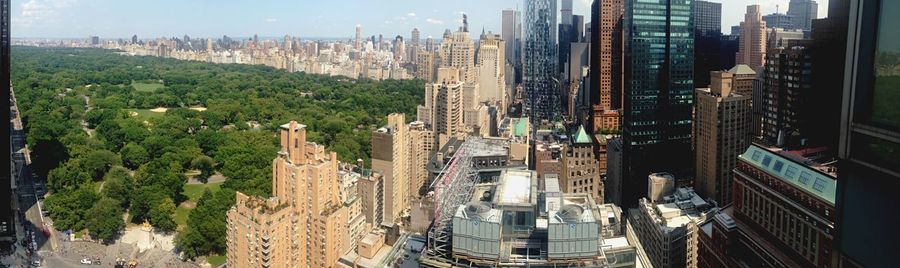 Skyscrapers in city