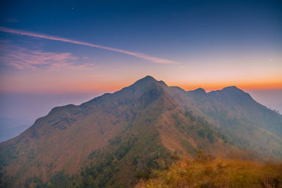 Kanchanaburi mountain