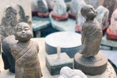 Close-up of buddha statue