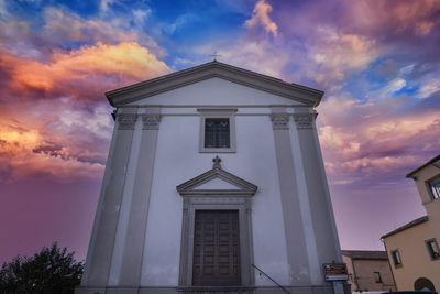 Church of santa maria assunta in cielo in the town of capodimonte