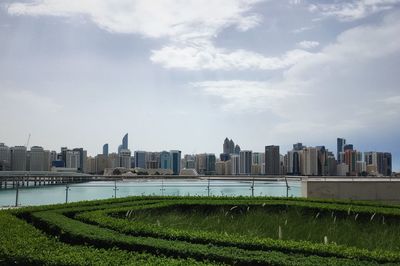 View of cityscape against sky