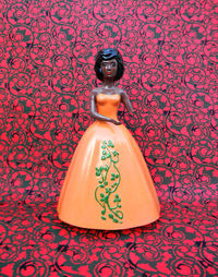 Close-up of a woman wearing hat