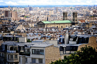 Buildings in city