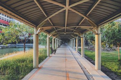 Corridor of building