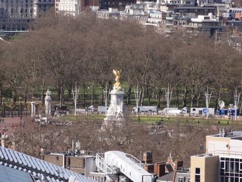 Statue in city