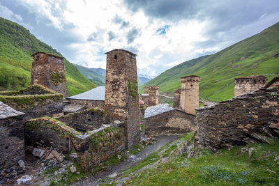 Old building against sky