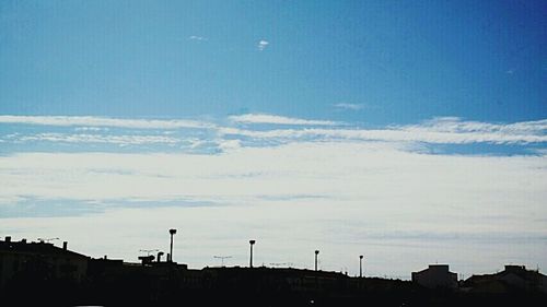 Built structure against blue sky