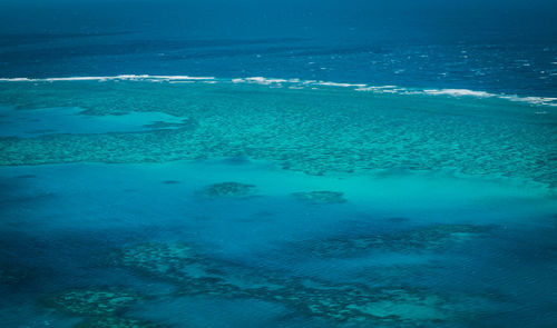 Aerial view of sea