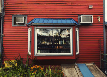 Window of building