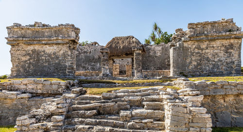 Old ruins against clear sky