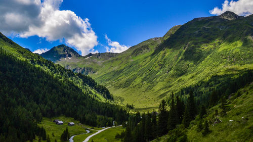 Panoramic view of landscape against sky