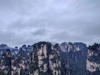 Panoramic view of landscape against sky